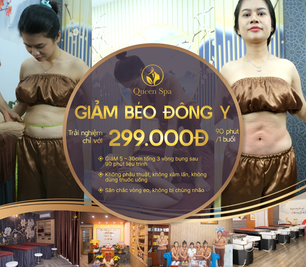 Massage giảm béo dưỡng sinh Queen Spa